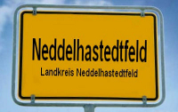 Ortsschild Neddelhastedfeld